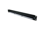 Cables Direct 24-Port UTP CAT6 Patch Panel - In-line Coupler