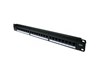 Cables Direct 24-Port UTP CAT6 Patch Panel - In-line Coupler