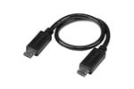 StarTech.com (8 In) USB OTG Cable - Micro USB to Micro USB - M/M 