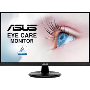 ASUS VA24DCP 24 inch Monitor, IPS Panel, Full HD 1920 x 1080 Resolution, 75Hz Refresh Rate, FreeSync, USB-C, HDMI, Speakers