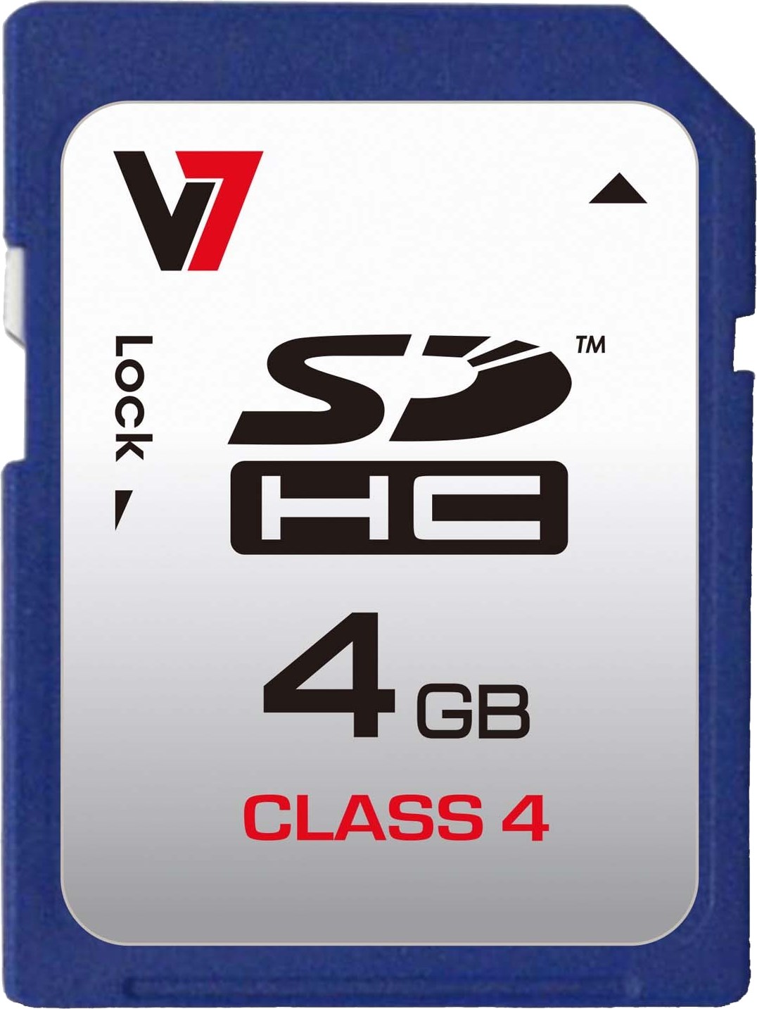 V7 4GB Class 4 SD Card VASDH4GCL4R2E CCL Computers