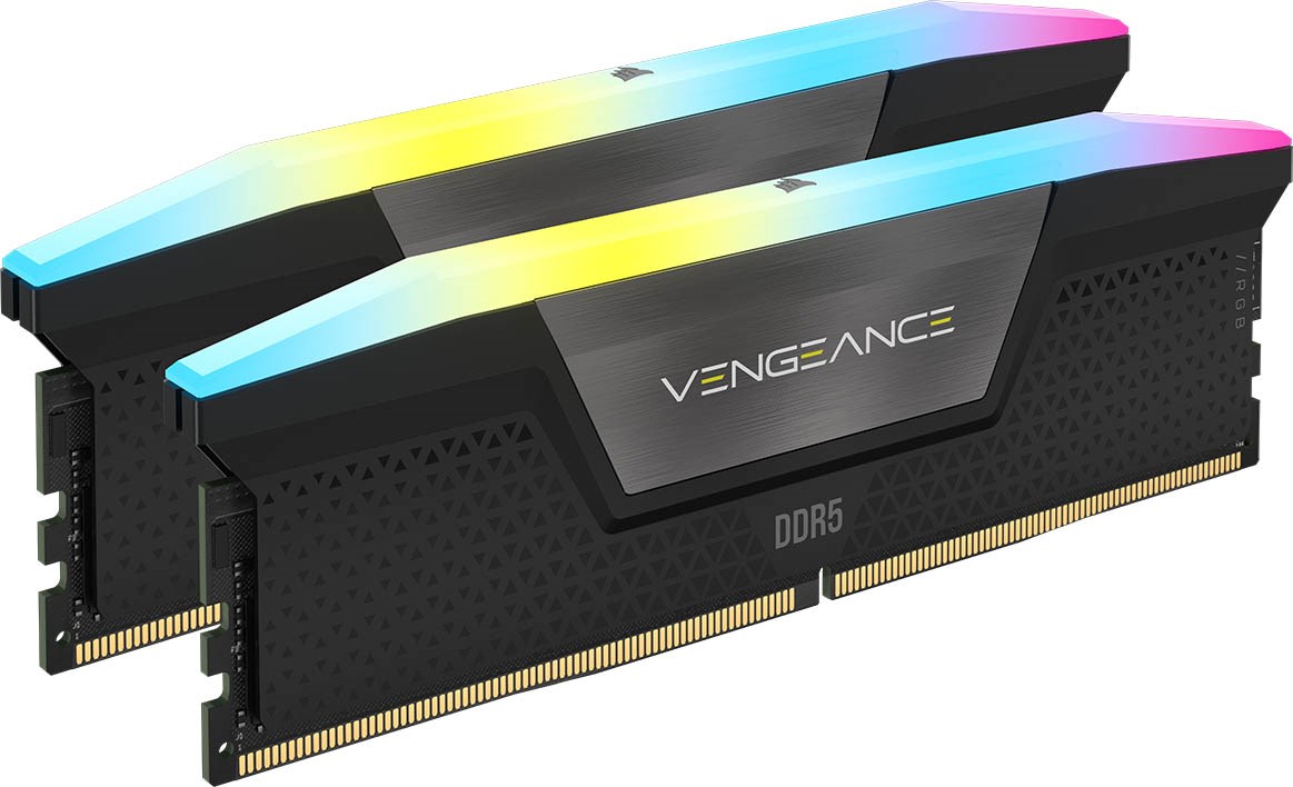 CORSAIR DDR5 32GB(16GBx2枚)6000MHz CORSAIR Vengeance RGB 32GB (2 x 16GB) 288-Pin PC RAM DDR5