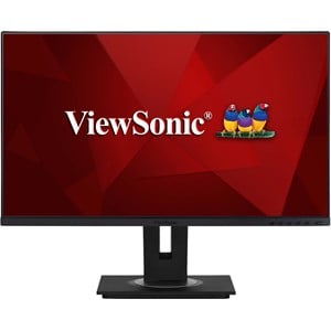 ViewSonic VG2755 27 inch Monitor, IPS Panel, Full HD 1920 x 1080 Resolution, USB-C, DisplayPort, HDMI, VGA, USB3 Hub, Speakers