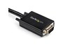 StarTech.com 3m Male VGA to Male HDMI Active Cable with USB Audio Support & Power