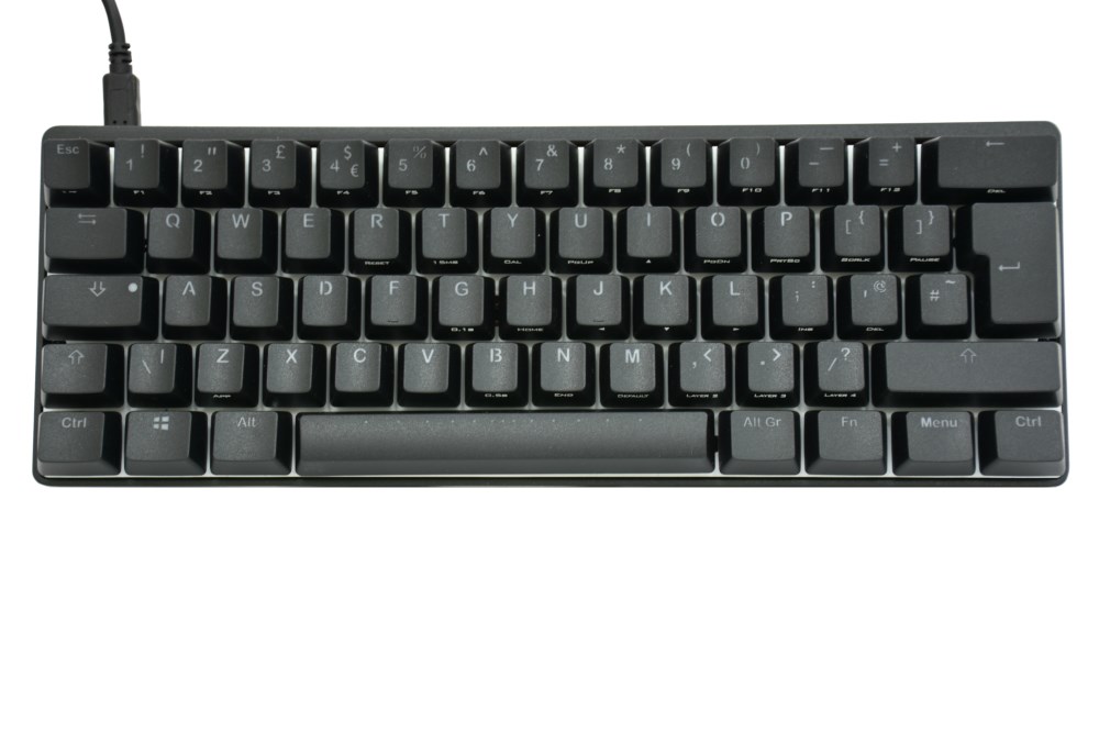 Vortex Pok3r 60 Mechanical Keyboard, Cherry MX Brown Switch, RGB