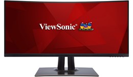 ViewSonic VP3481 34" QHD Curved Monitor - VA, 100Hz, 5ms, Speakers, HDMI, DP