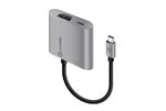 ALOGIC Prime Male USB Type-C to Female HDMI Adapter with Power Delivery in Space Grey