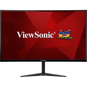 ViewSonic VX2718-2KPC-MHD 27 inch Curved Gaming Monitor, VA Panel, QHD 2560 x 1440 Resolution, 165Hz Refresh Rate, Adaptive Sync, 1500R Curvature, DisplayPort, 2xHDMI, Speakers