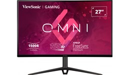 ViewSonic VX2718-PC-MHDJ 27" Full HD Curved Gaming Monitor - VA, 165Hz, 1ms, DP