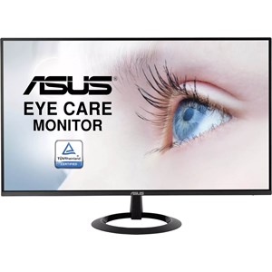 ASUS VZ24EHE 24 inch Monitor, IPS Panel, Full HD 1920 x 1080 Resolution, 75Hz Refresh Rate, FreeSync, HDMI, VGA inputs