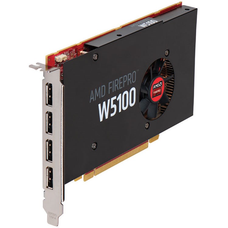 amd firepro w5100 4gb pro graphics card 100505974 ccl