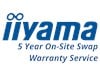 iiyama 5 Years On-site Swap Warranty Service for 17 to 27 inch LCD Monitors (Excludes Touch Screens)