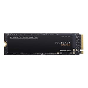 WD Black SN750 1TB M.2 2280 PCIe Gen3 NVMe Internal Solid State Drive