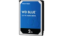 Western Digital Blue 2TB SATA III 3.5" Hard Drive - 5400RPM, 256MB Cache