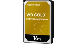 Western Digital Gold 14TB SATA III 3.5" Hard Drive - 7200RPM, 512MB Cache