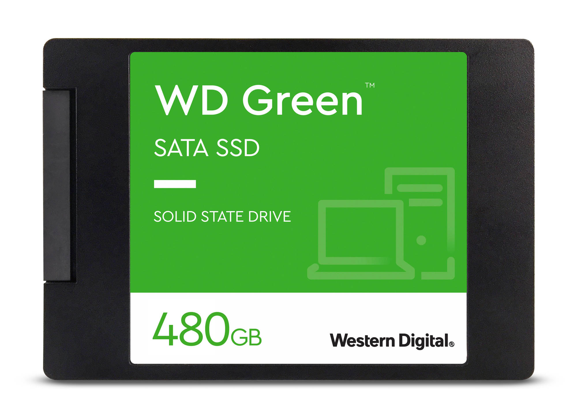 Image of "480GB Western Digital Green 2.5"" SATA III Solid State Drive"