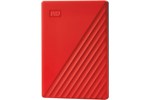 Western Digital My Passport 2TB Desktop External Hard Drive in Red