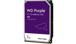 Western Digital Purple 1TB SATA III 3.5" Hard Drive - 5400RPM, 64MB Cache