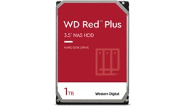 Western Digital Red Plus 1TB SATA III 3.5" Hard Drive - 5400RPM, 64MB Cache