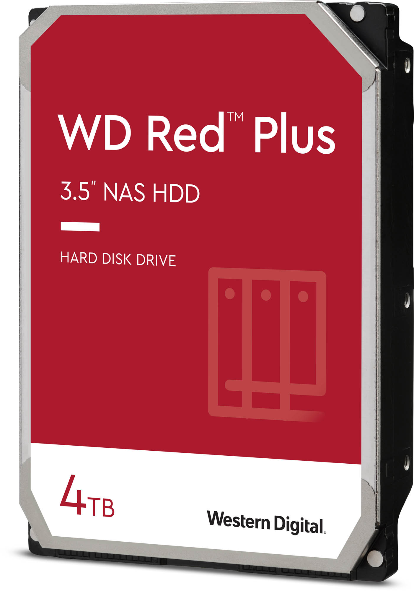 Western Digital Red Plus 4TB 3.5 inch NAS Hard Disk Drive
