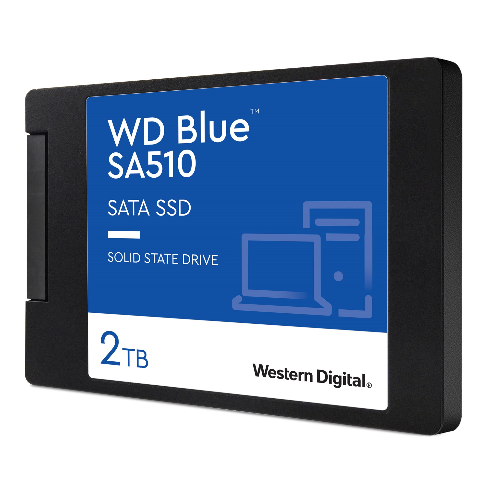 Western Digital 2TB WD Blue 3D NAND Internal PC SSD - SATA III 6