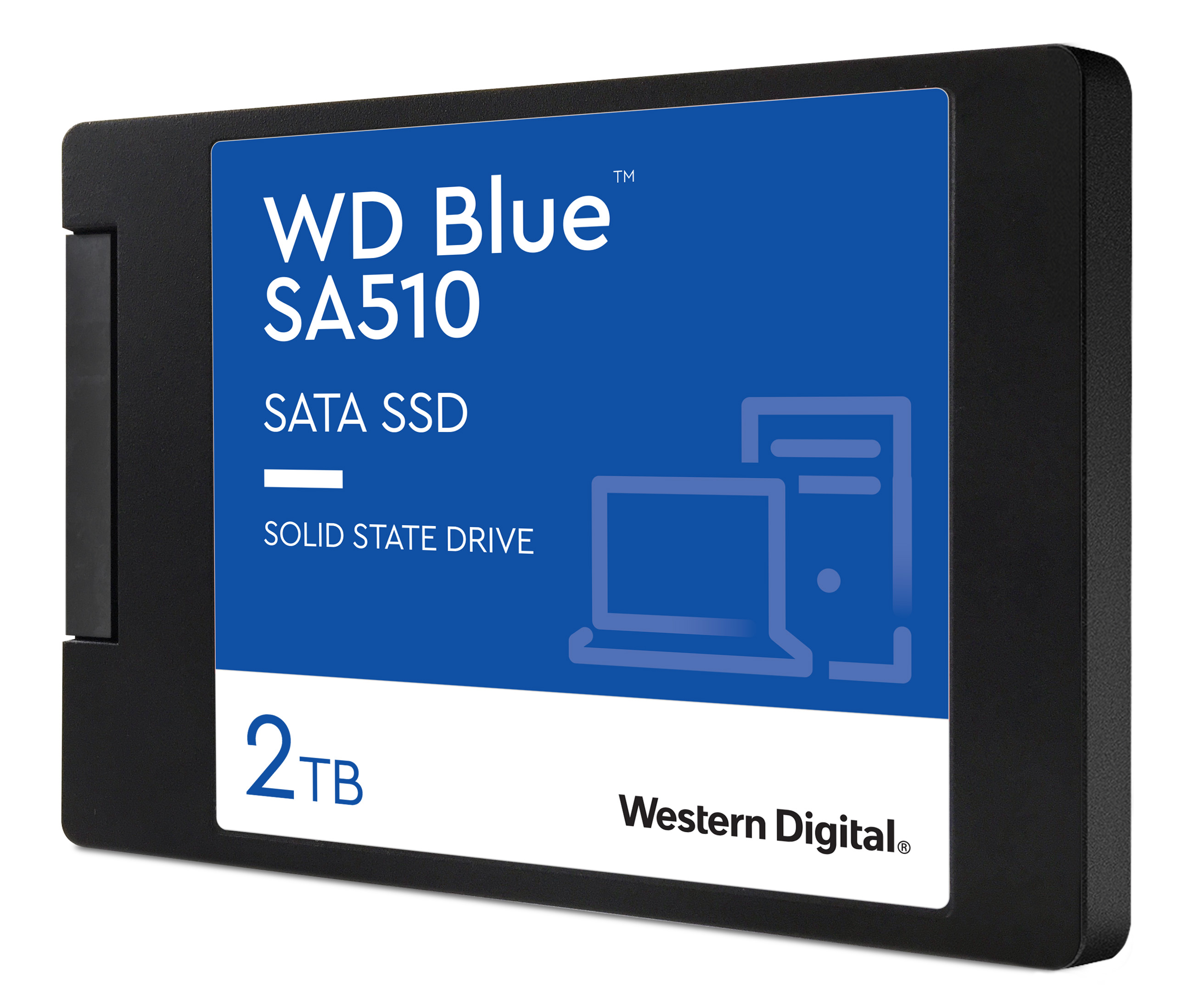 Image of "2TB Western Digital Blue SA510 2.5"" SATA III Solid State Drive"