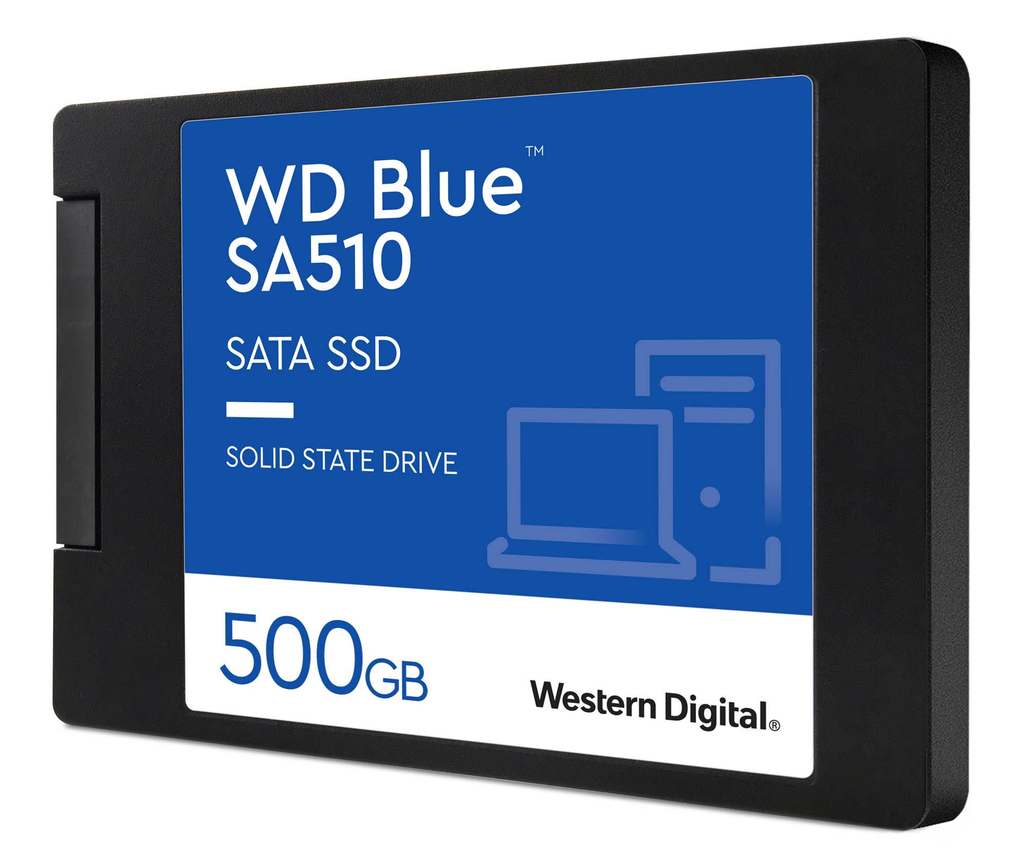 500GB Western Digital Blue SA510 SATA III SSD WDS500G3B0A CCL