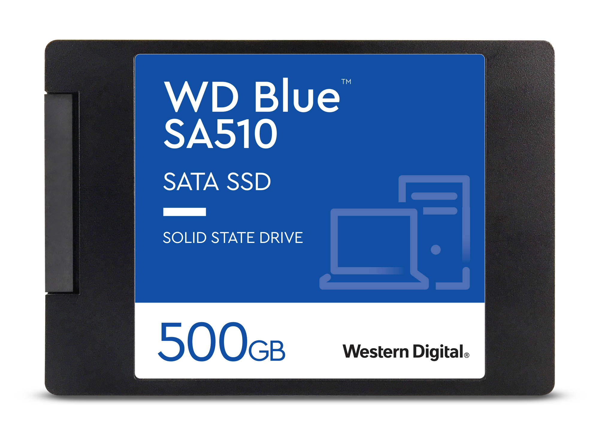 Image of "500GB Western Digital Blue SA510 2.5"" SATA III Solid State Drive"
