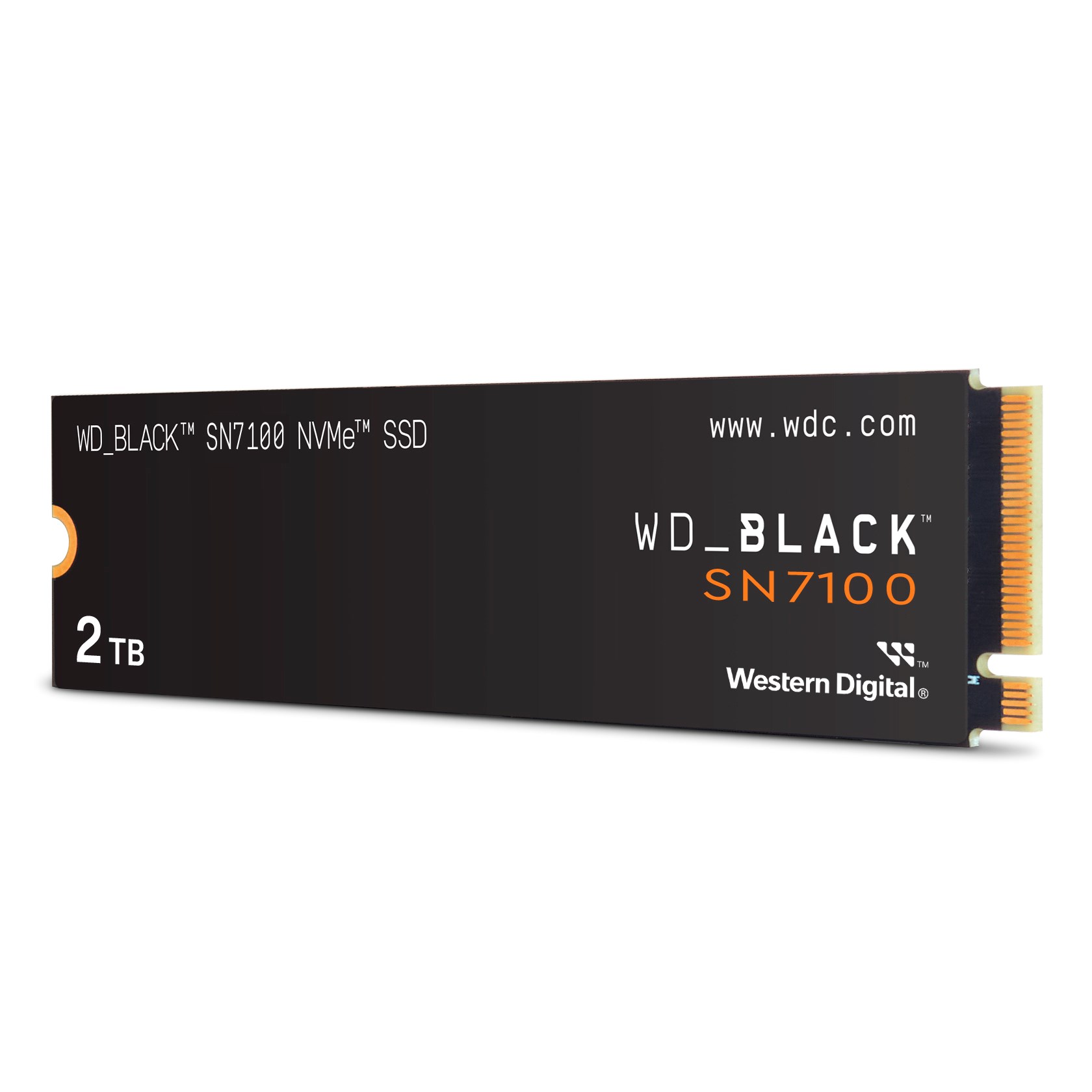内蔵型SSD WD Black SN7100 NVMe 2TB [WDS200T4X0E] 2TB Western Digital WD_BLACK SN7100 M.2-2280 PCIe 4.0 x4 NVMe SSD