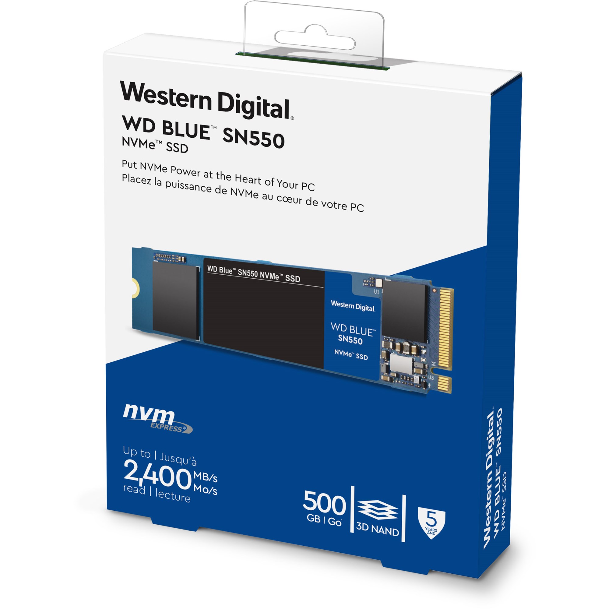 Western Digital製 SSD　WD Blue SN550 NVMe WDS500G2B0C　500GBメーカー