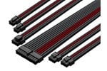 Reaper Cable Classics PSU Extension Kit in Carbon and Dark Red