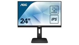 AOC X24P1 24" Monitor - IPS, 60Hz, 4ms, Speakers, HDMI, DP