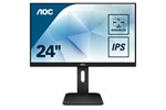 AOC X24P1 24" Monitor - IPS, 60Hz, 4ms, Speakers, HDMI, DP