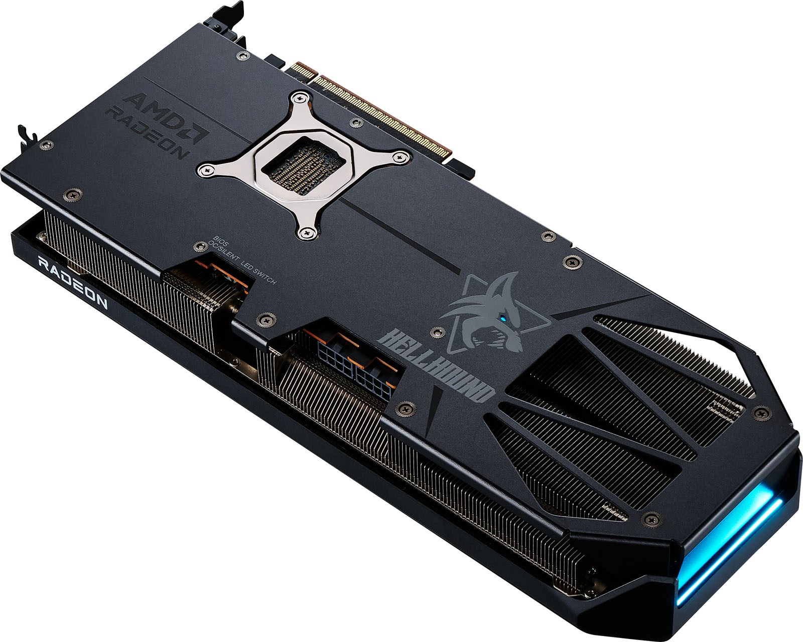 グラフィックボード・グラボ・ビデオカード PowerColor Hellhound Radeon RX 9070 XT PowerColor、「Radeon RX 7600 XT」を搭載したビデオカード