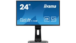 iiyama ProLite 23.6 inch Monitor - Full HD 1080p, 6ms, Speakers, HDMI, DVI