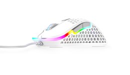 Xtrfy M4 RGB Wired Optical Gaming Mouse - White