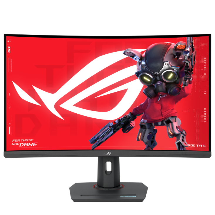 Asus Dark/Light Rog Strix Xg32wcs 32" 1440P (Qhd) Curved Gaming Monitor - Va, 180Hz, 1Ms Size 32