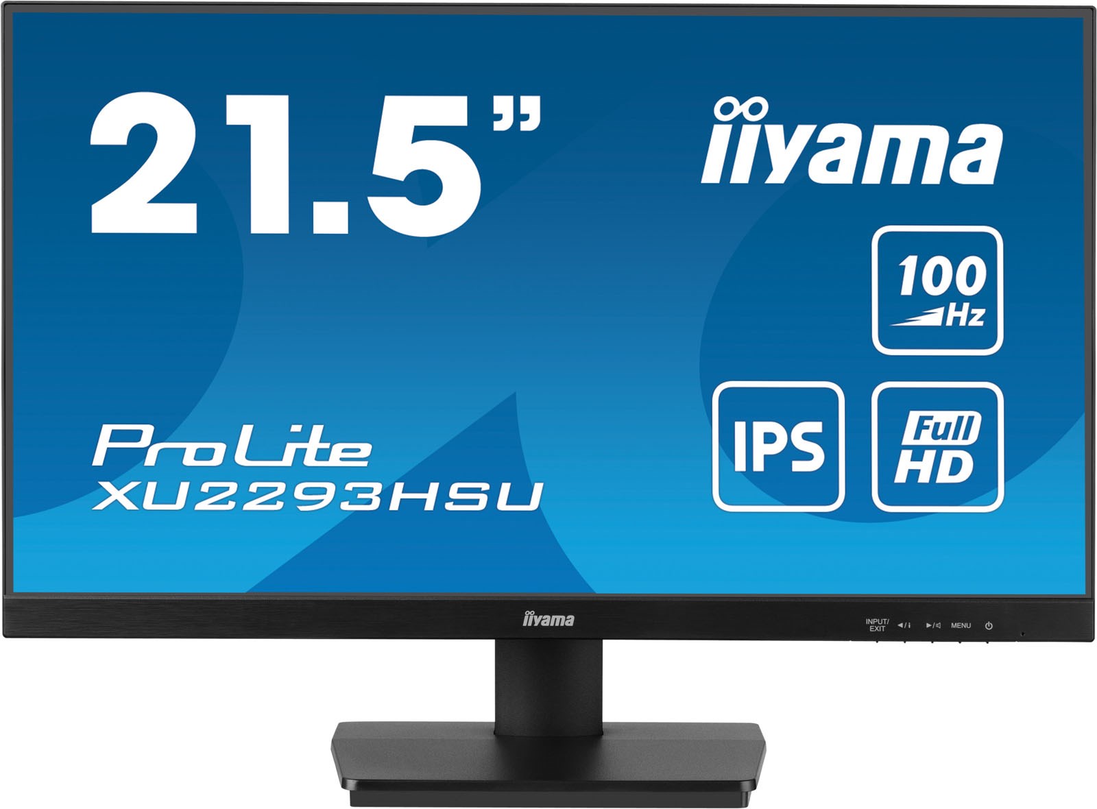 Photos - Monitor Iiyama ProLite XU2293HSU 21.5" Full HD  - IPS, 100Hz, 1ms, Speakers 