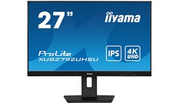 iiyama ProLite XUB2792UHSU 27" 4K Monitor - IPS, 60Hz, 4ms, Speakers, HDMI, DP