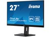 iiyama ProLite XUB2792UHSU 27" 4K Monitor - IPS, 60Hz, 4ms, Speakers, HDMI, DP