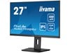 iiyama ProLite XUB2793QSU 27" QHD Monitor - IPS, 100Hz, 1ms, Speakers, HDMI, DP