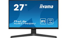 iiyama ProLite XUB2796QSU 27 inch IPS 1ms Monitor - 2560 x 1440, 1ms, Speakers
