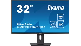 iiyama ProLite XUB3293UHSN 31.5" 4K UHD Monitor - IPS, 60Hz, 4ms, Speakers, HDMI