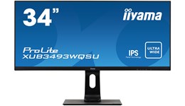 iiyama ProLite XUB3493WQSU 34 inch IPS Monitor - 3440 x 1440, 4ms, Speakers