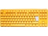 Ducky One 3 TKL Yellow Keyboard, UK, Tenkeyless, RGB LED, Cherry MX Brown