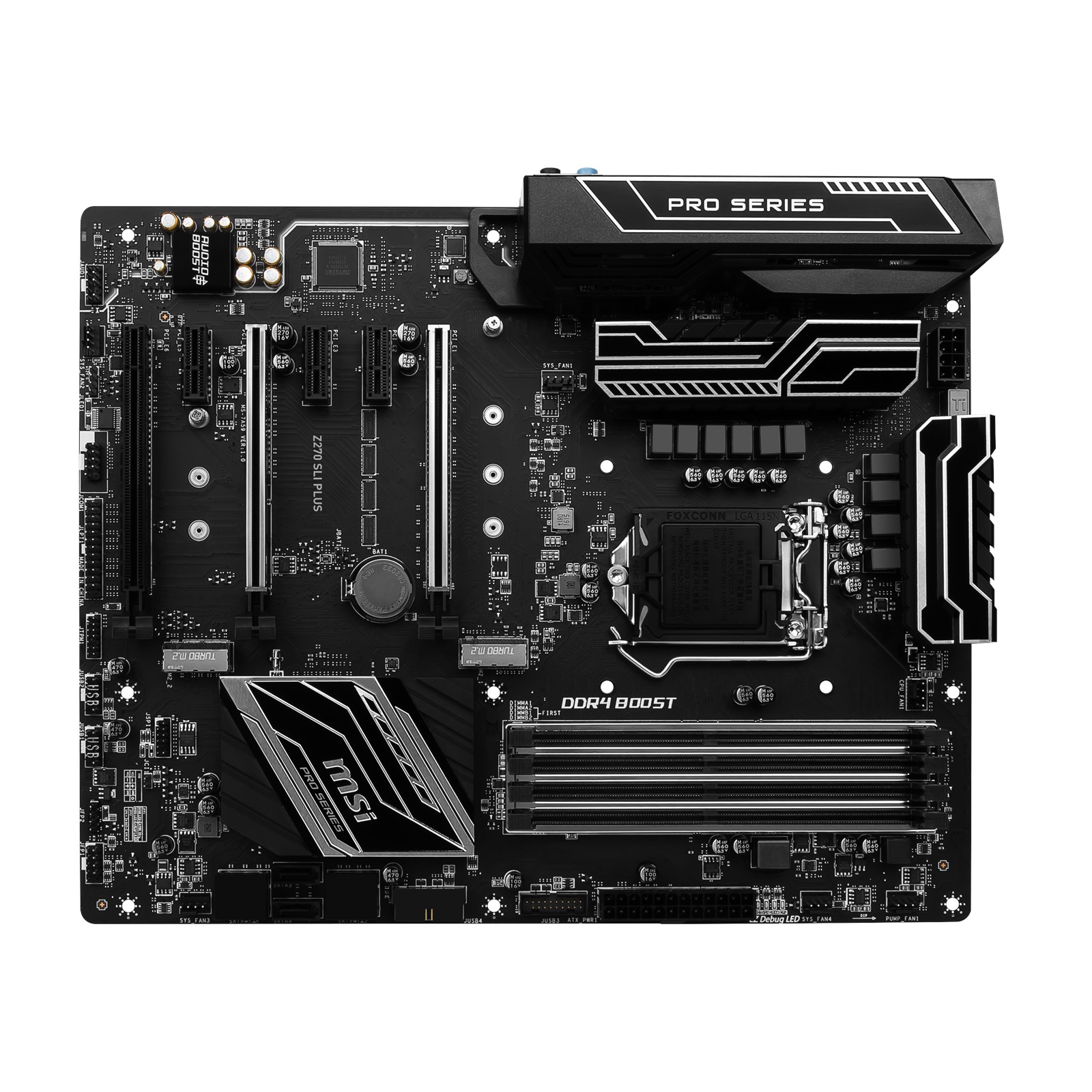 MSI Z270 SLI PLUS Intel Socket 1151 Motherboard Z270 SLI PLUS CCL
