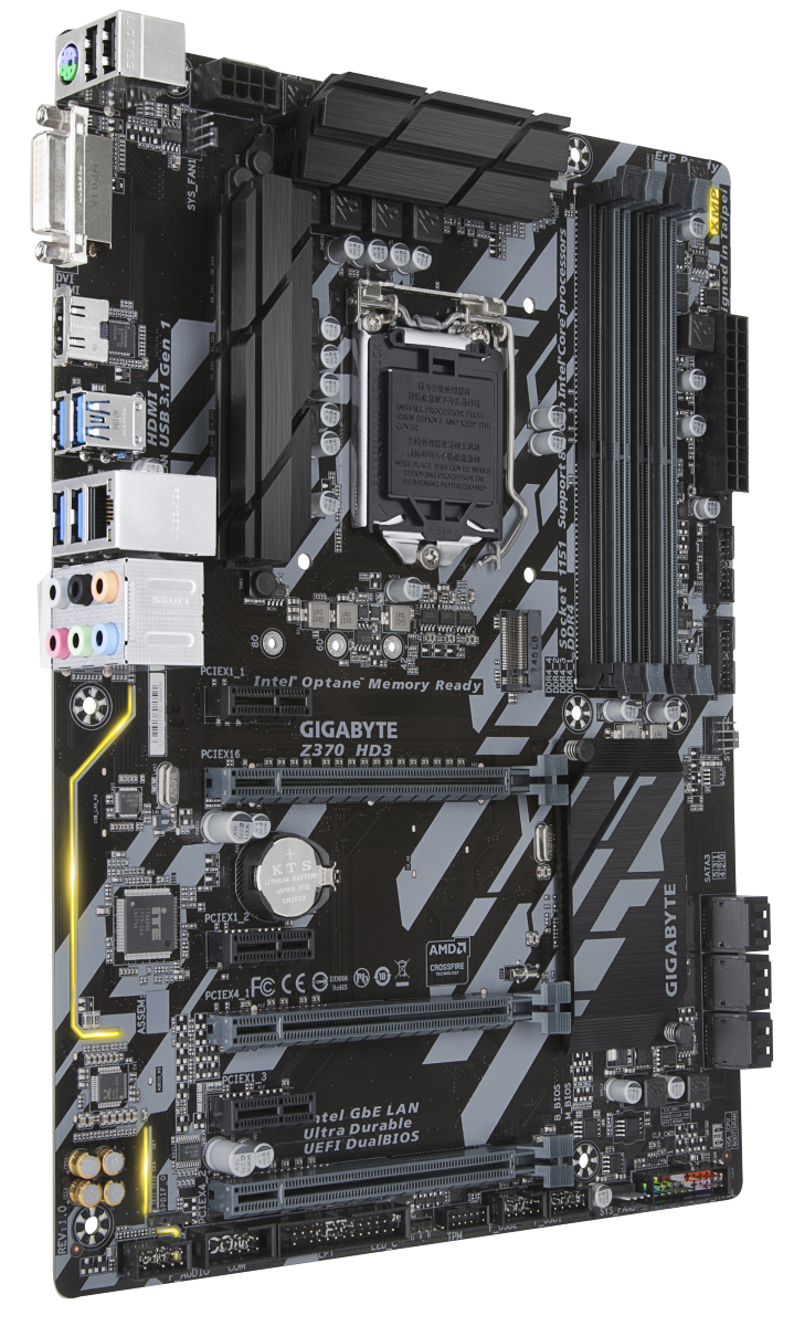 Gigabyte Z370HD3 Intel Socket 1151 Motherboard Z370HD3 CCL Computers