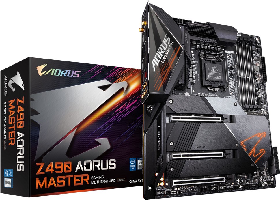 Gigabyte Z490 AORUS MASTER Intel Socket 1200 Z490 Chipset ATX