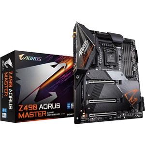 Gigabyte Z490 AORUS MASTER Intel Socket 1200 Z490 Chipset ATX Motherboard