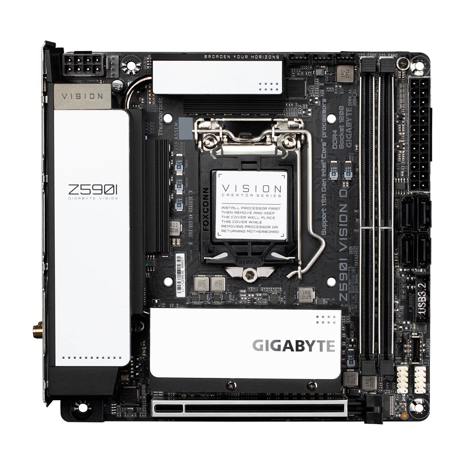 Gigabyte Z590I VISION D Intel Motherboard - Z590I VISION D | CCL Computers
